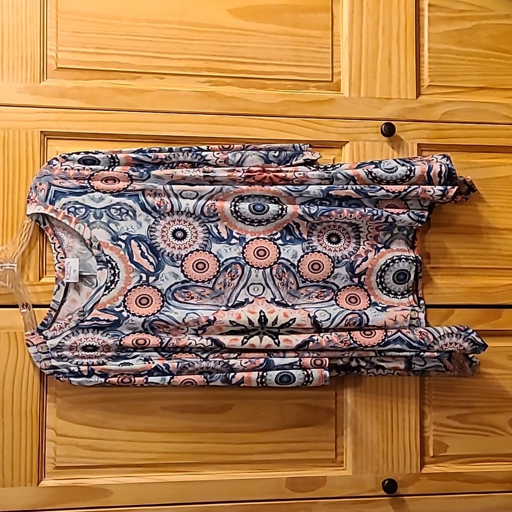 Carol's Boutique multi colored knit tunic